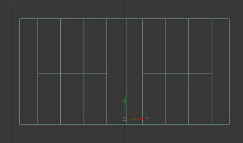 Note that only the vertices on the lower most edge of this mesh will conform as if they were part of a Conforming Mesh, as they are within 0.15cm of the Y-axis. Also note that these vertices will maintain this offset from the Y-axis even after they have conformed to the car. Thus the Conforming Mesh will need to extrude out at least as far, to cover up these vertices.